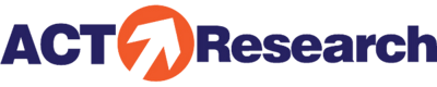 ACT_Research_logo-horizontal blue letters, orange arrow