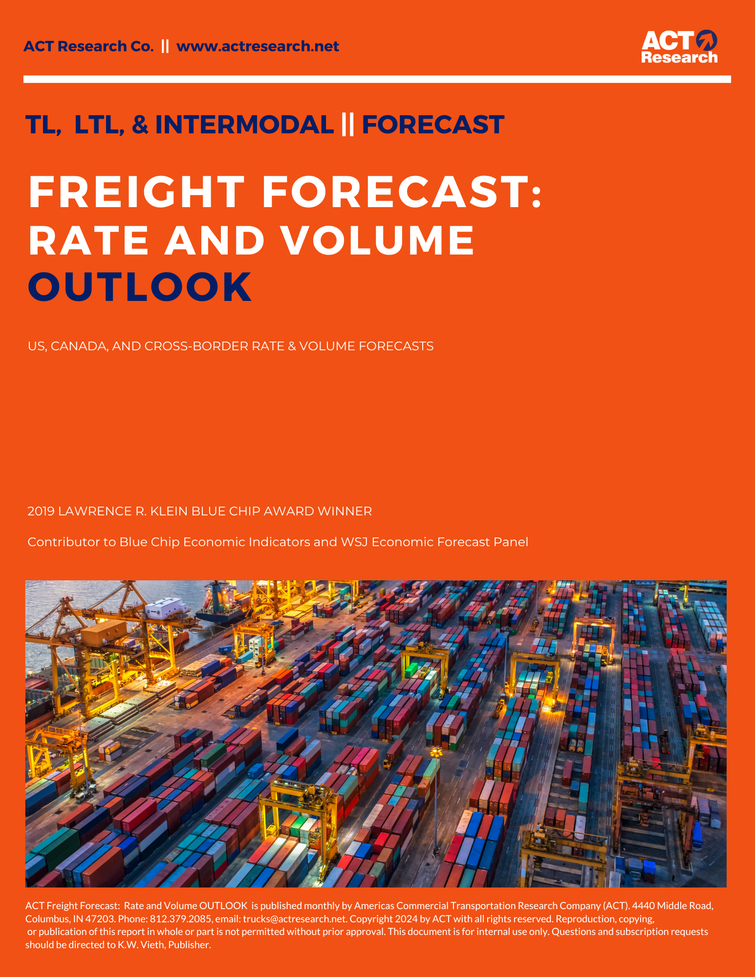 Freight Forecast Cover